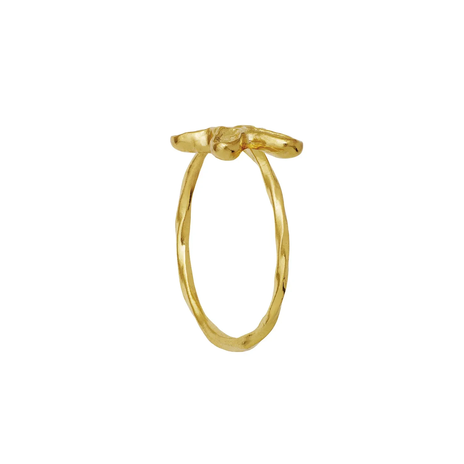 Maanesten Pepe Ring 18 kt. Forgyldt Sølv 4823A