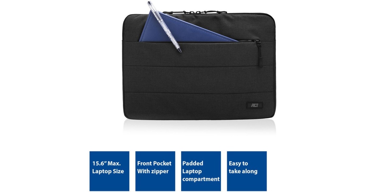 ACT ConnectivityCity laptop sleeve 15,6