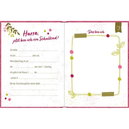 Coppenrath Verlag Kleines Geschenkbuch: Endlich Schule! Pferdefreunde