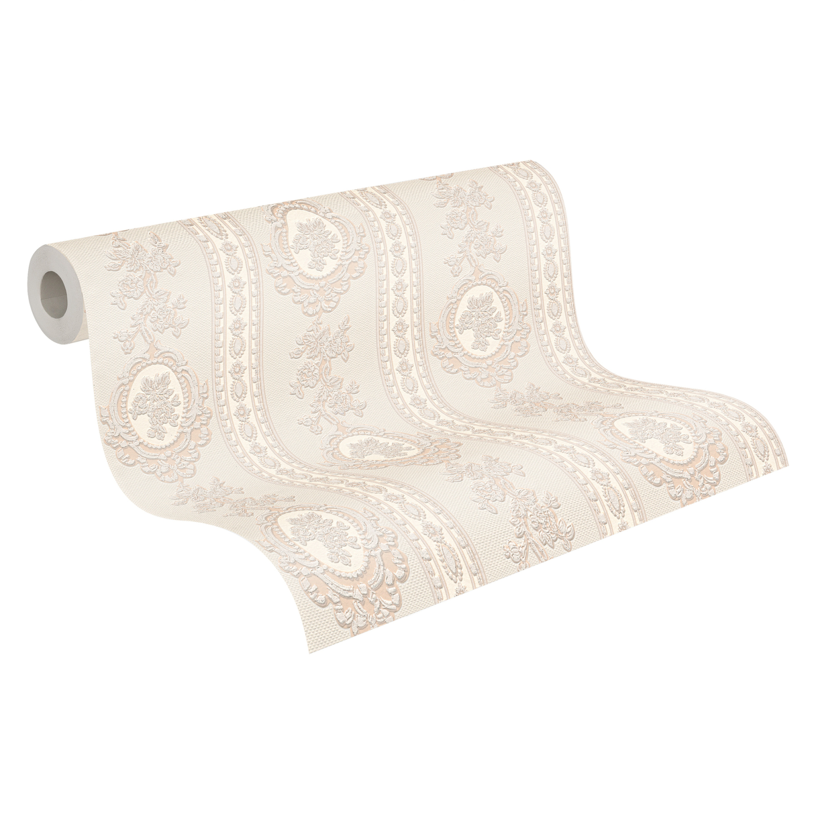 A.S. Creation Papiertapete - beige - Barock - 10 Meter