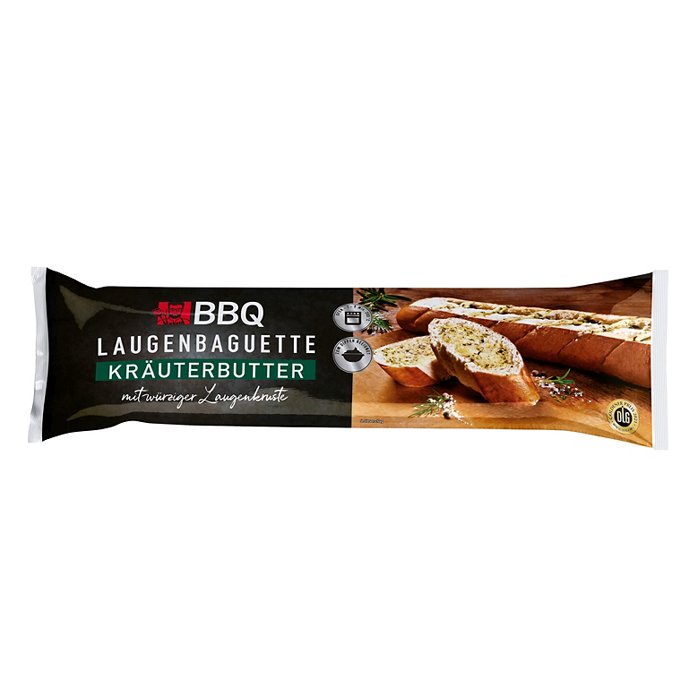 BBQ Laugenbaguette mit Kräuterbutter 175 g