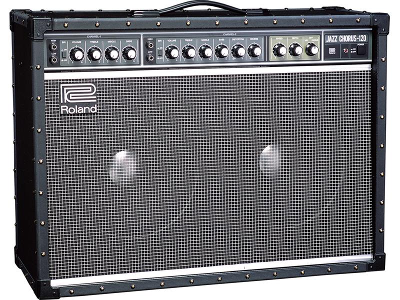 Roland Combo JC-120 Verstärker mit Einzigartiger berühmter Stereo-Chorus