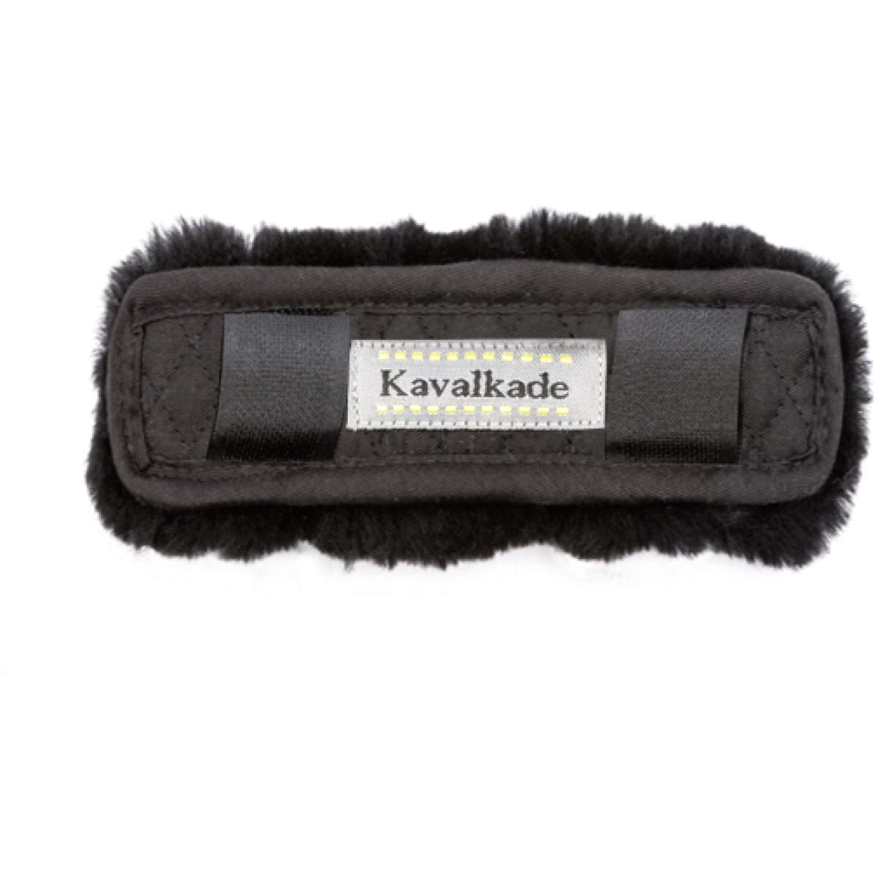 Kavalkade Hoofd en Neuspad Lamsvel Zwart