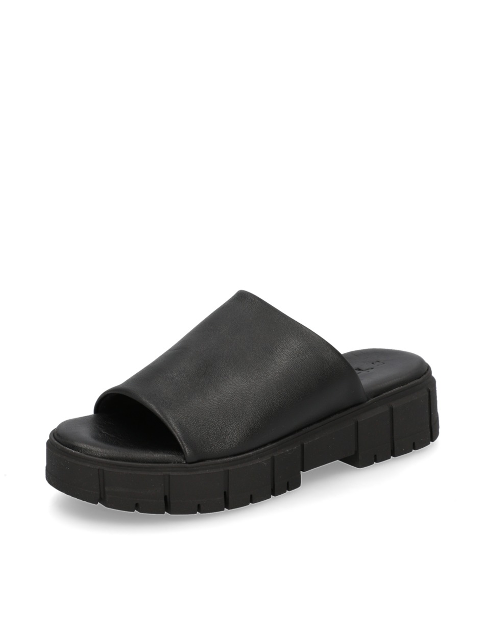 Glattleder Pantoffel