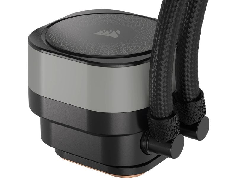 Corsair Wasserkühlung ICUE Link Titan 280 RX RGB Schwarz CPU-Flüssigkeitskühler mit RX140 RGB-Lüftern