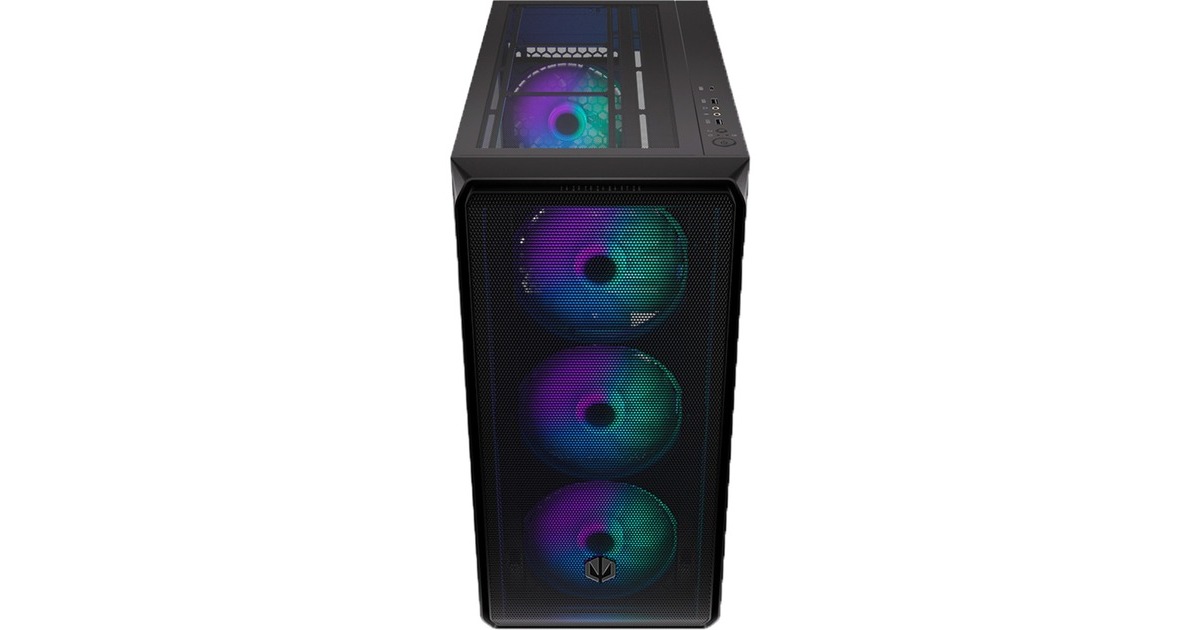 ENDORFYArx 700 ARGB midi tower behuizing  (Zwart | 2x USB-A | 1x USB-C | RGB | Window)