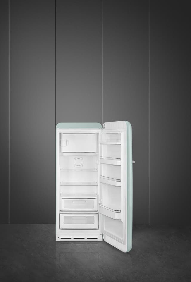Smeg 50's Style køleskab med fryser FAB28RDSA5 (salt green)