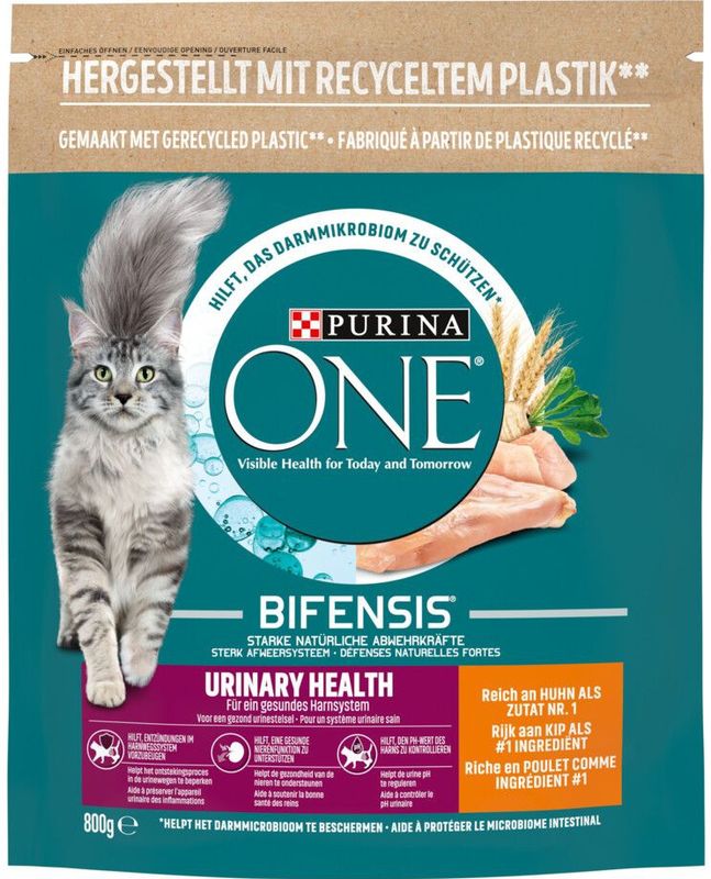 Purina ONE - Urinary Care - Kattenvoer - Kip - 4x 800 gr