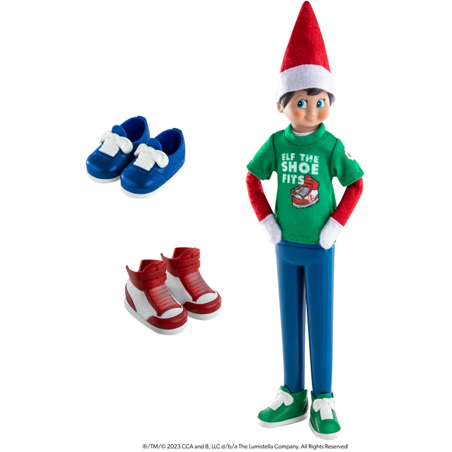 Elf on the Shelf The Elf on the Shelf® MagiFreez Ständer - Coole Sneaker Mehrfarbig