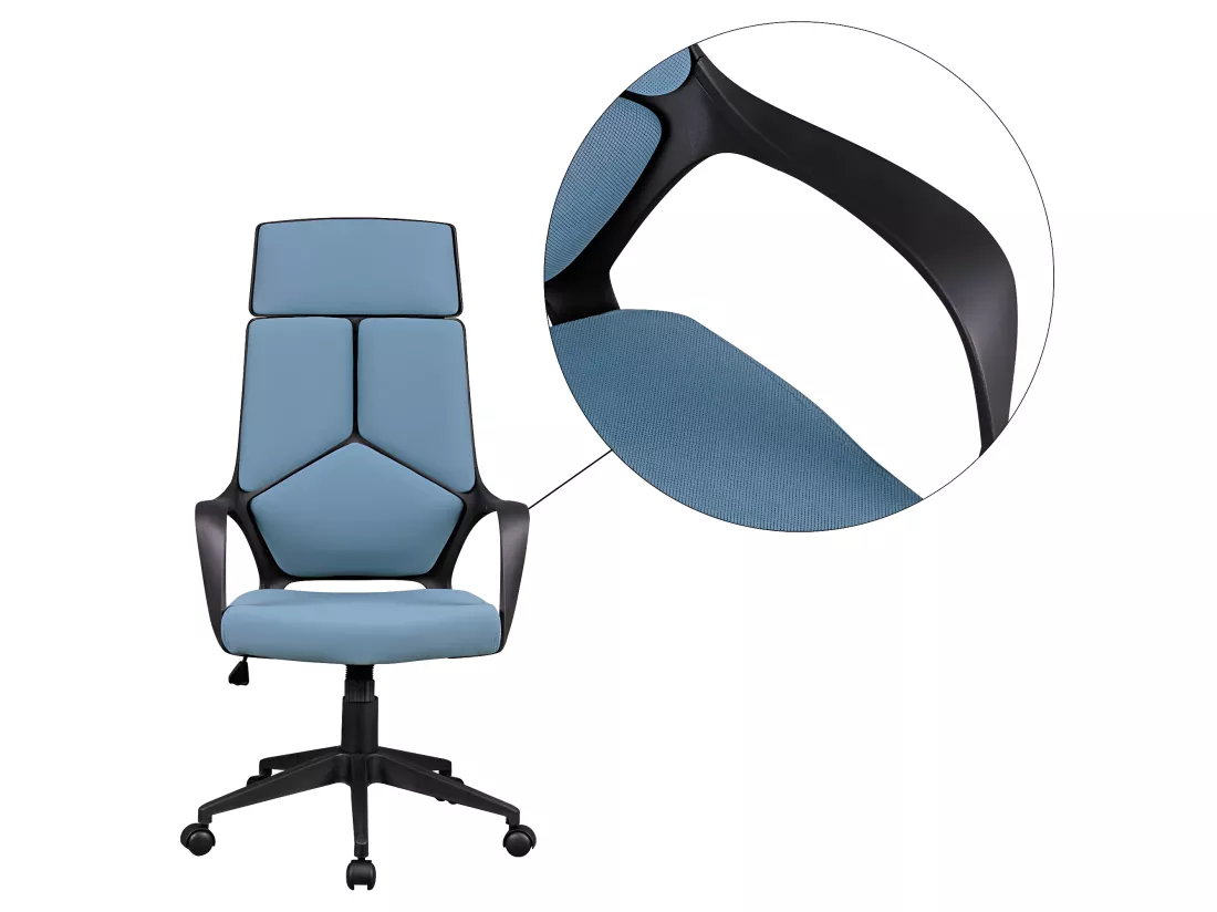 Design Chaise bureau Chaise exécutif Ergonomique Chaise pivotant Tissu