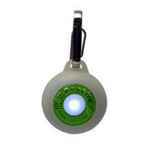 Luz de segurança Roglite para cães, verde limão