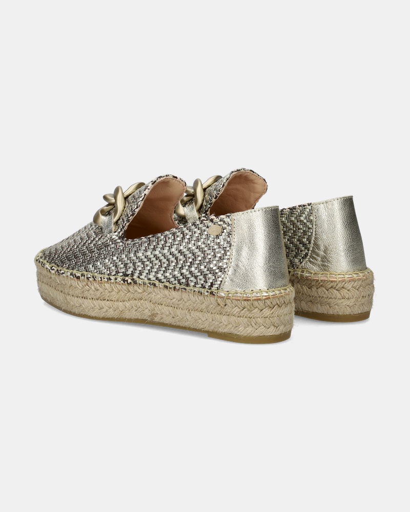 Fred de la Bretoniere June Li Espadrilles  - goud