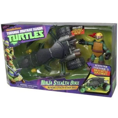 Stadlbauer Ninja Turtles Stealth Bike mit Figur