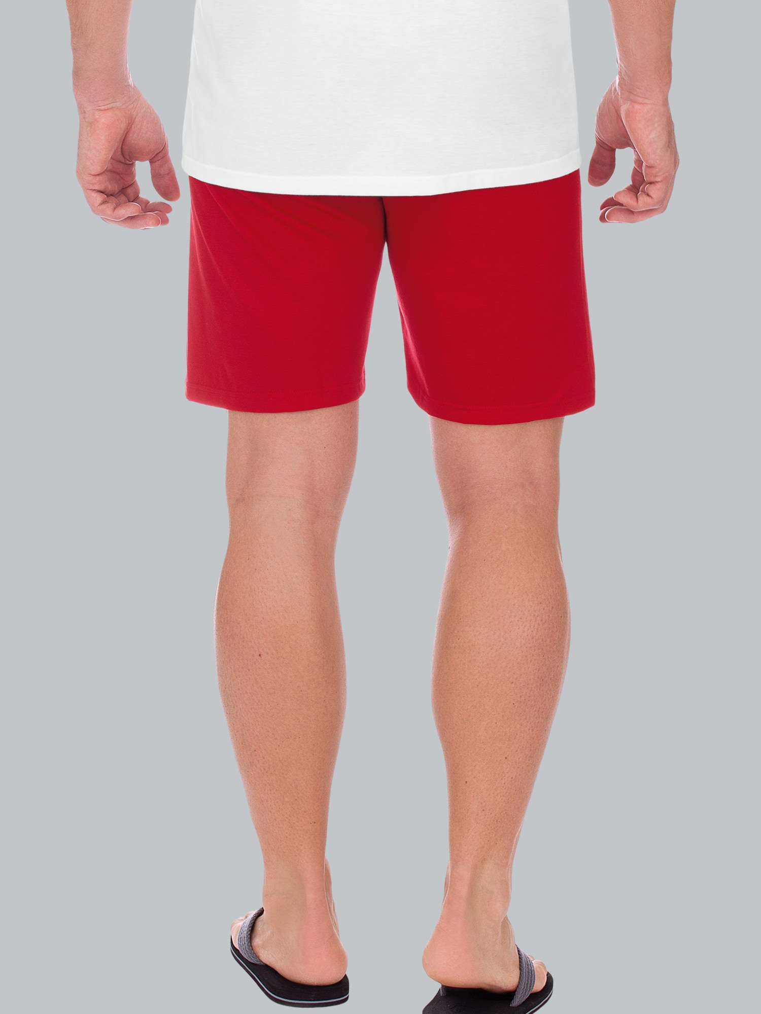 Bermuda aus 100% Baumwolle Kirsch