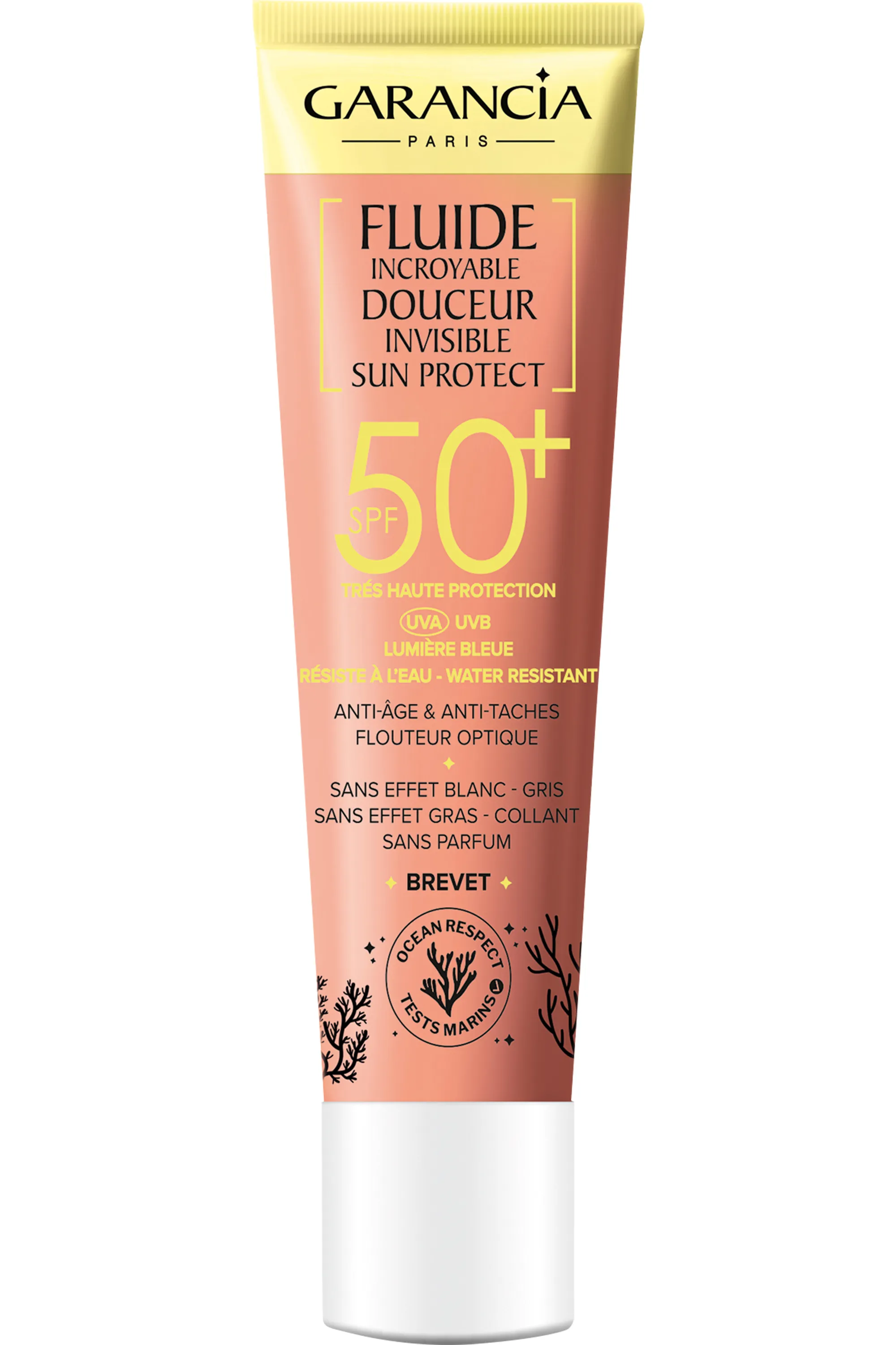 Garancia Fluide incroyable douceur invisible SPF50+-40 ml