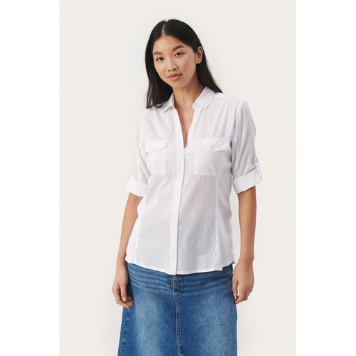 Part Two CortniaPW Skjorte, Bright White, 44