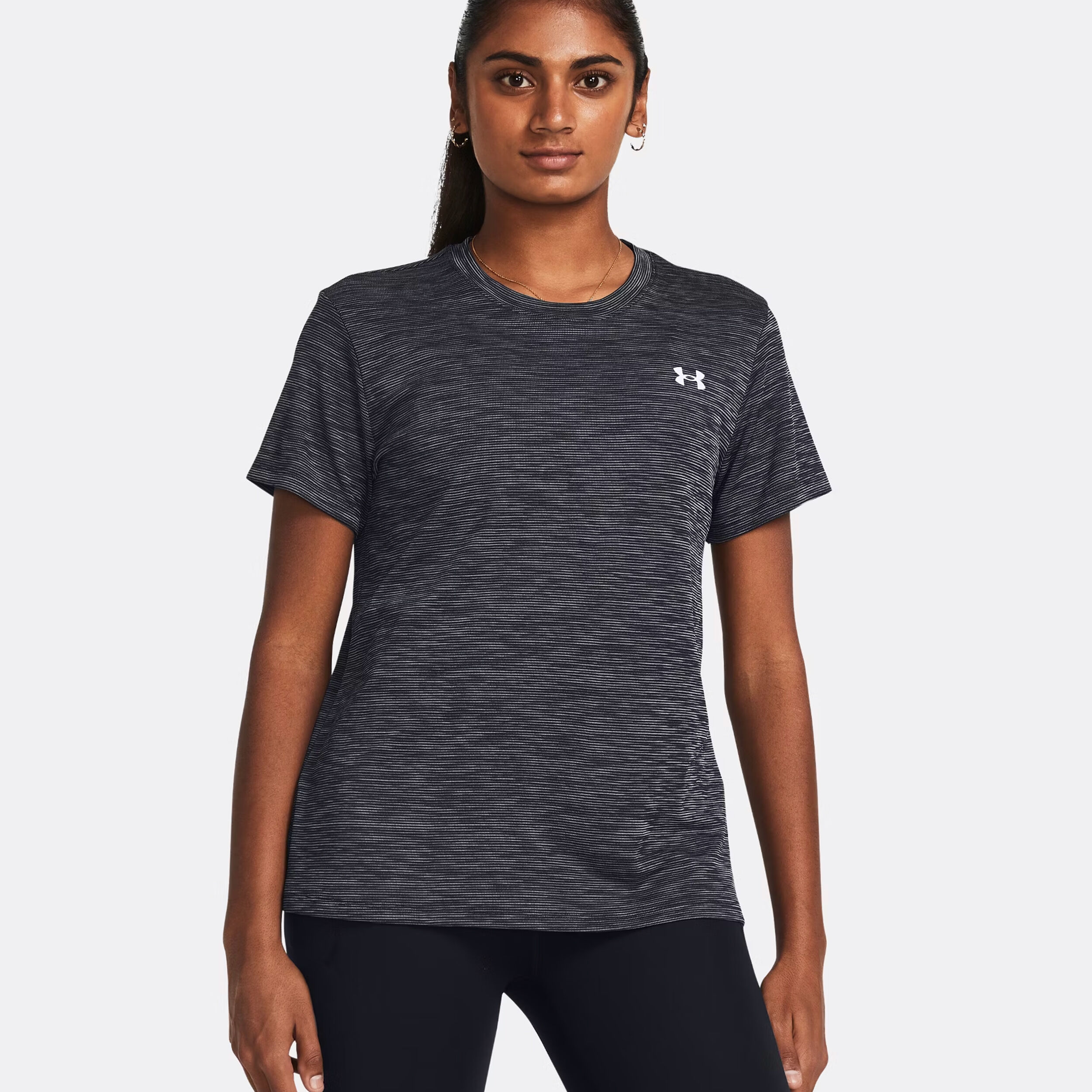 Under Armour Tech Textured T-shirt Femmes - Noir
