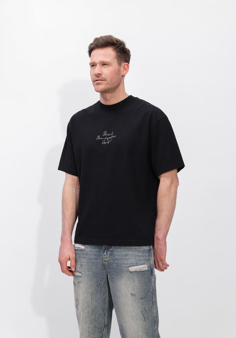 zwarte axel arigato t-shirt paris city t-shirt