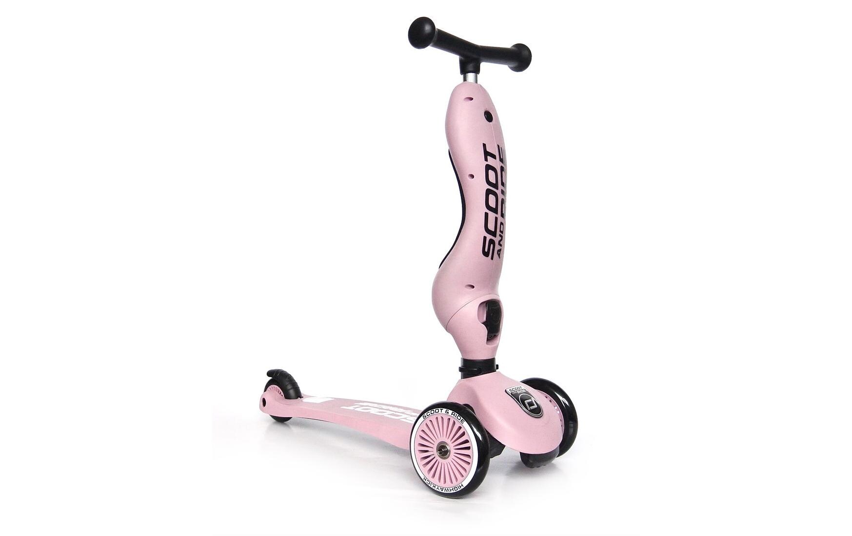 Scooter Highwaykick 1 RosaScooter mit Sitz