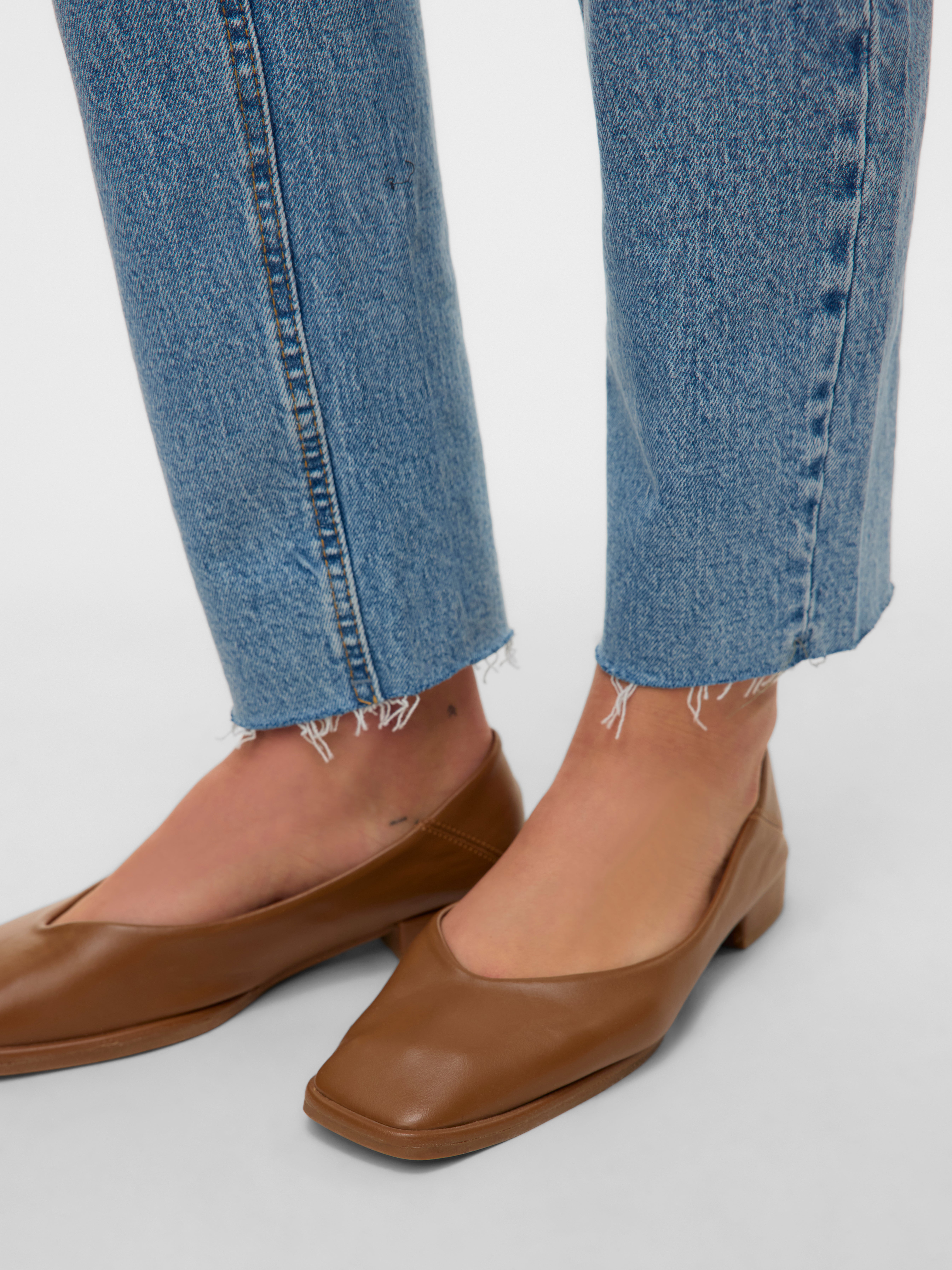 VMBRENDA High rise Mom fit Enkel Jeans