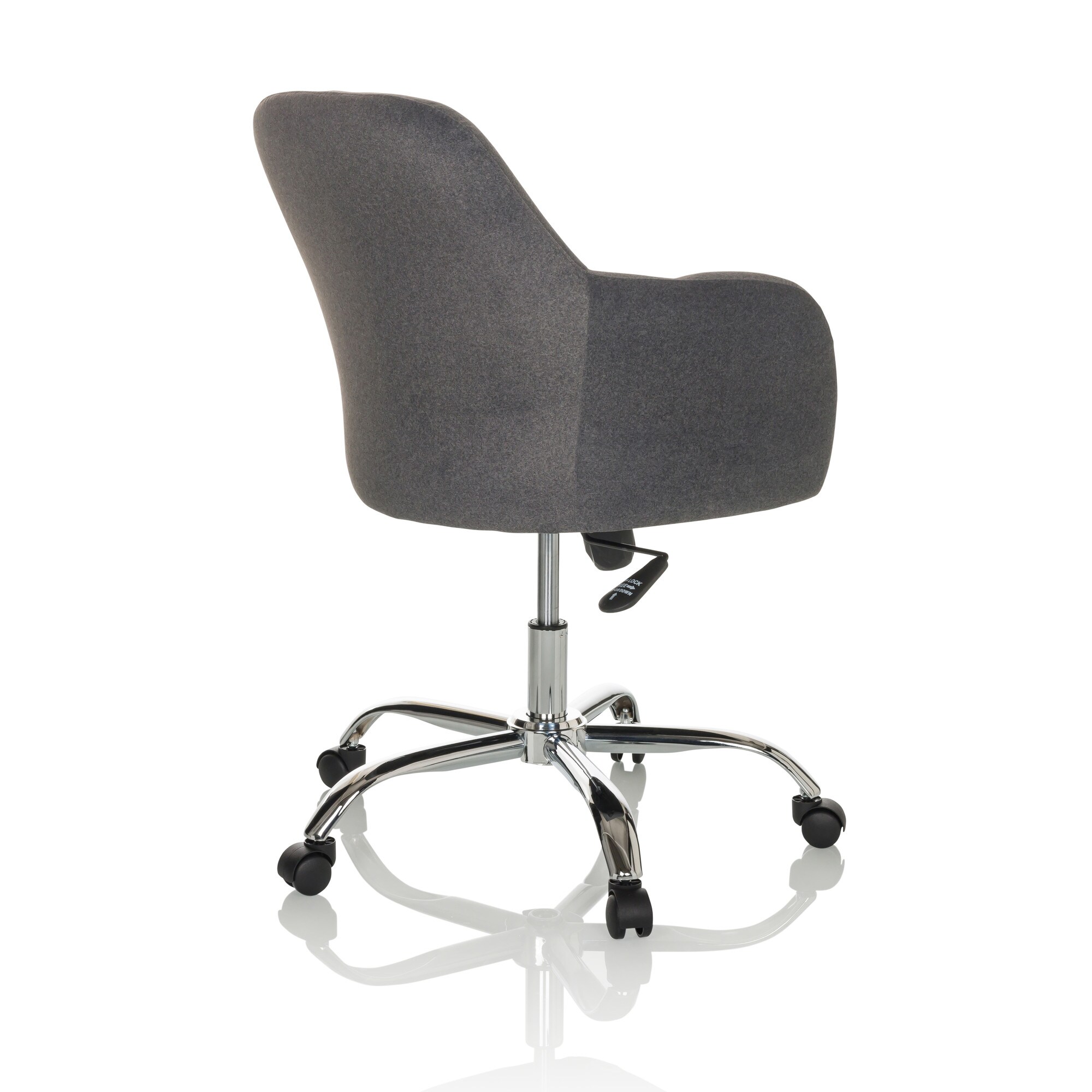Home Office Bürostuhl SOLAO 300 Stoff mit Armlehnen hjh OFFICE