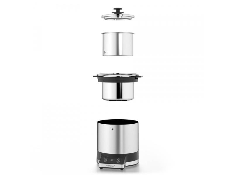 WMF Reiskocher Küchenminis 1 l 220 W-Reiskocher mit Garaufsatz und lunchboxfähigem Innentopf