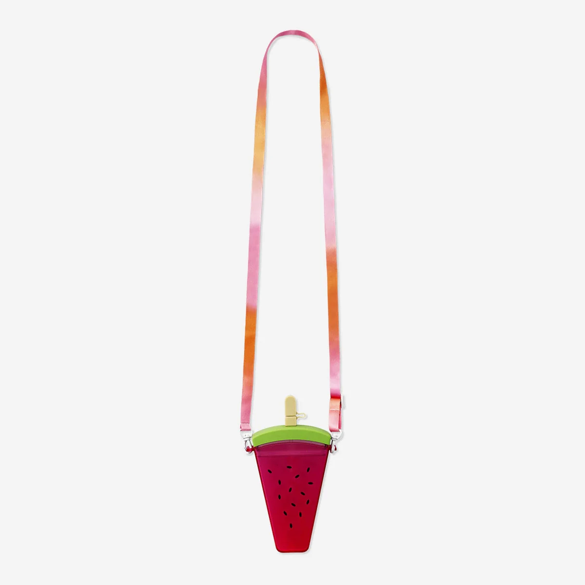 Vandmelonformet drikkeflaske med bærestrop - 300 ml