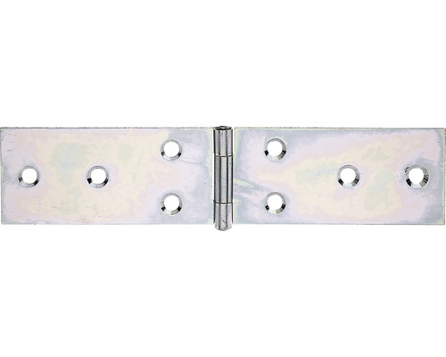 Tafelscharnier met geklonken pen 40x180 mm sendzimir verzinkt 1 stuk