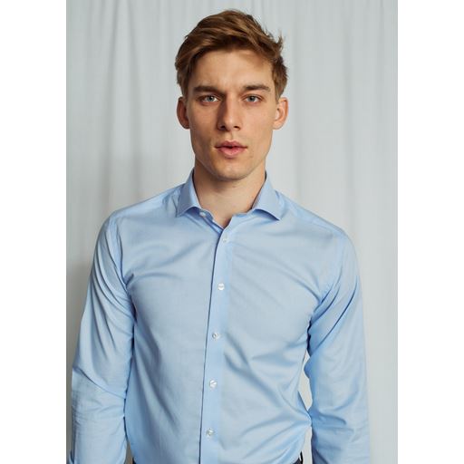 Bruun & Stengade Wiggins Skjorte, Light Blue, 39