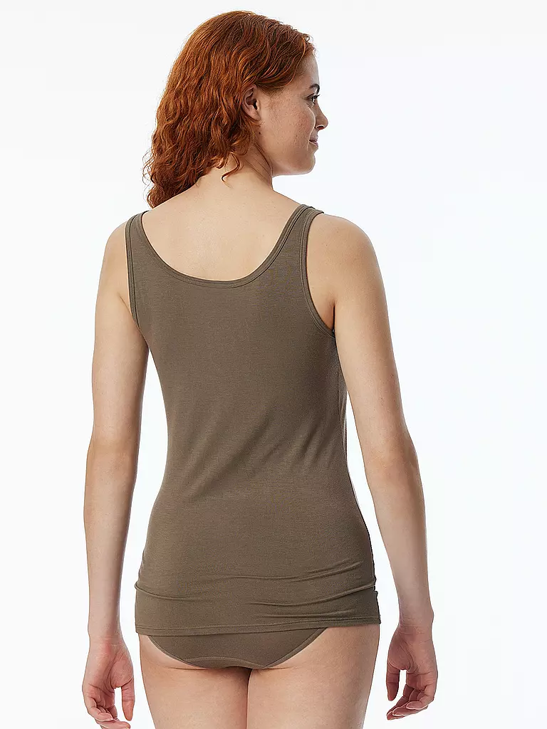 SCHIESSER Trägertops 2er Pkg. olive