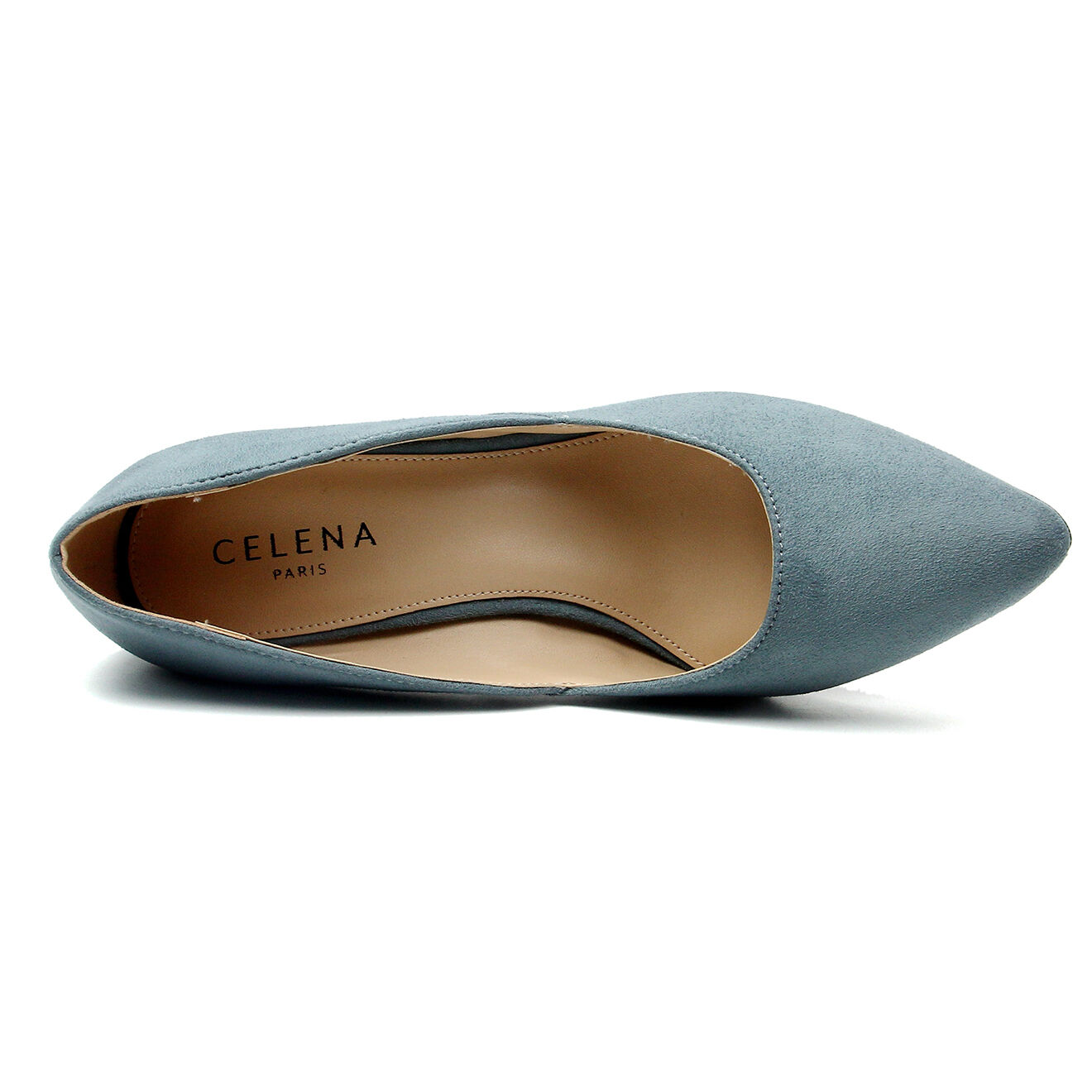 Celena Escarpins Carlotta bleus - Talon 8.5 cm