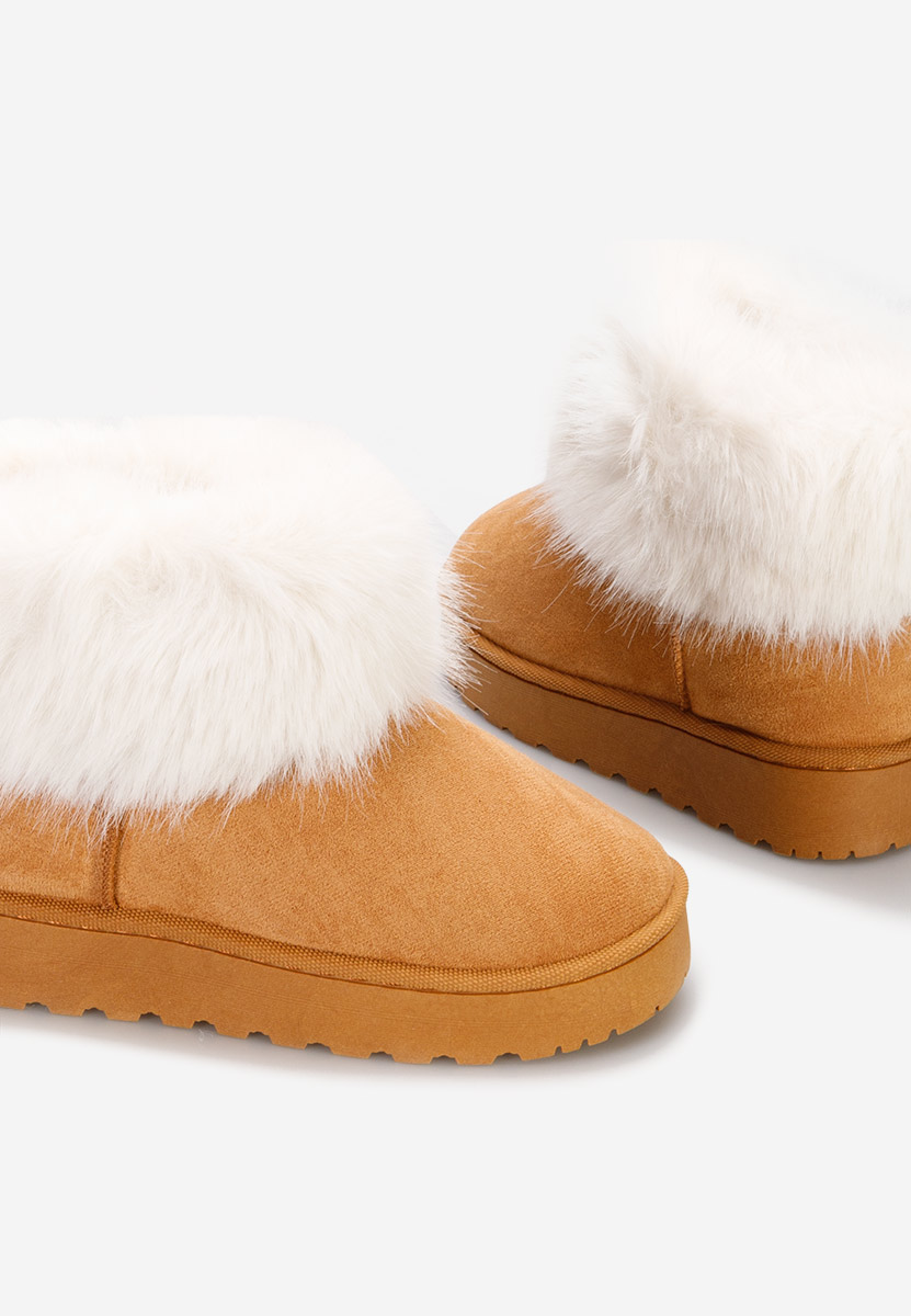 Bottes pour filles chameau Zamina C