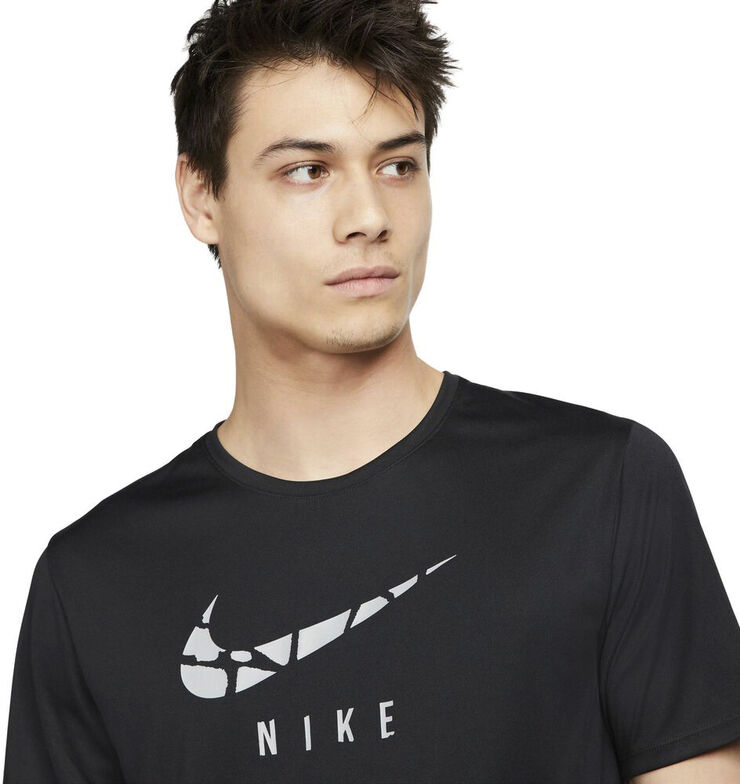 Nike Dri Fit Run Division T Shirt Sort