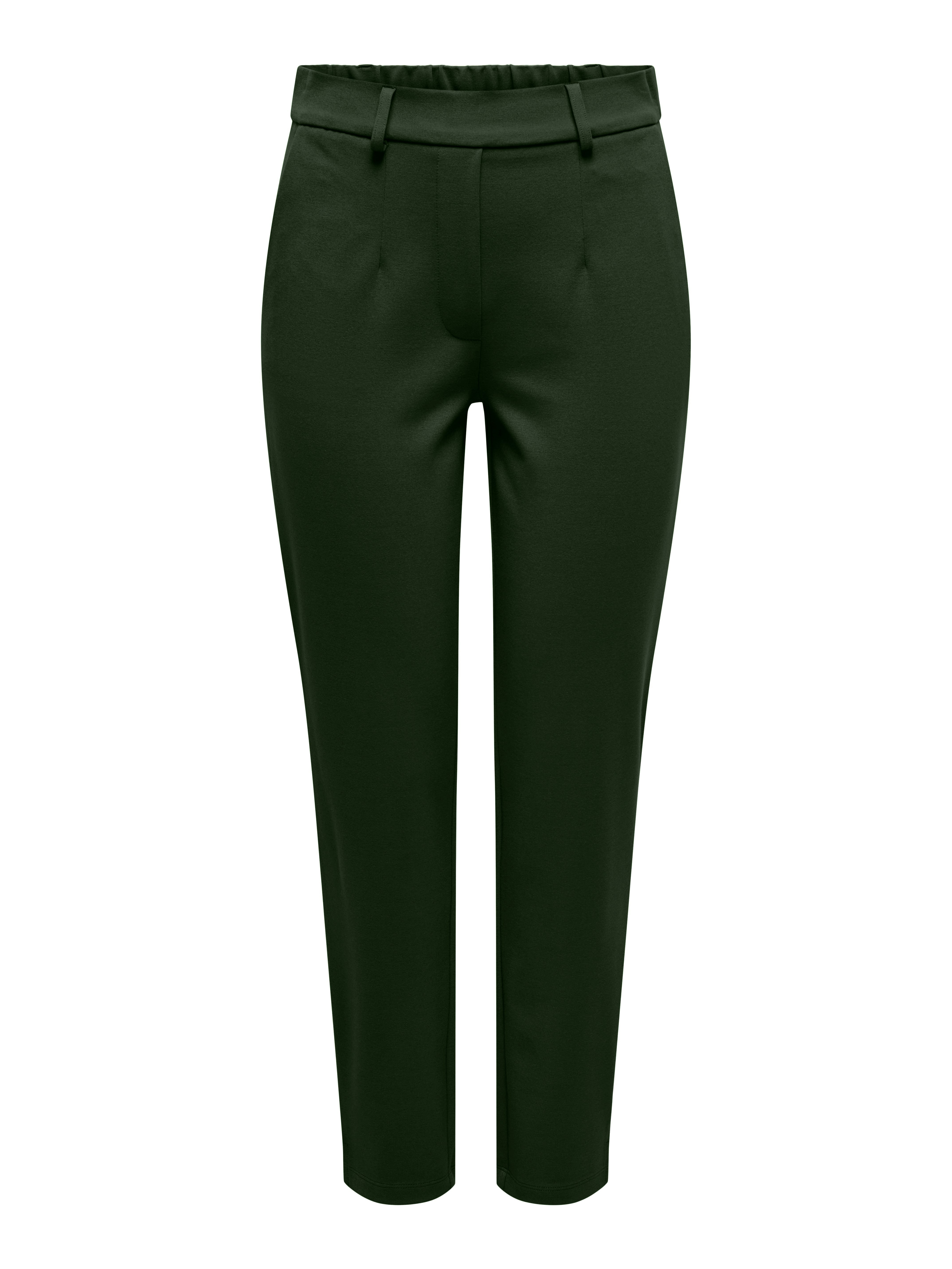 JDYNEW Mittlere Taille Normal geschnitten Chino Hose Rosin