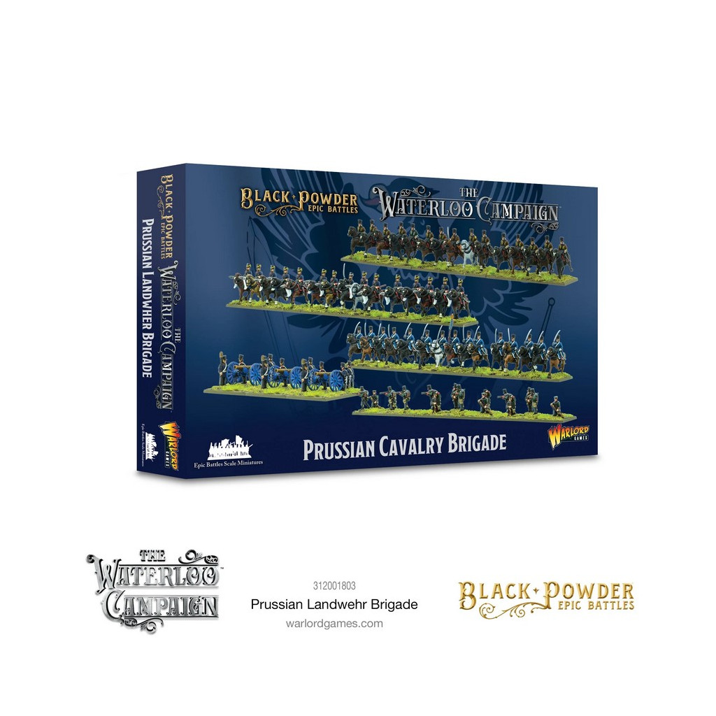 Black Powder Epic Battles : Waterloo - Prussian Cavalry Brigade