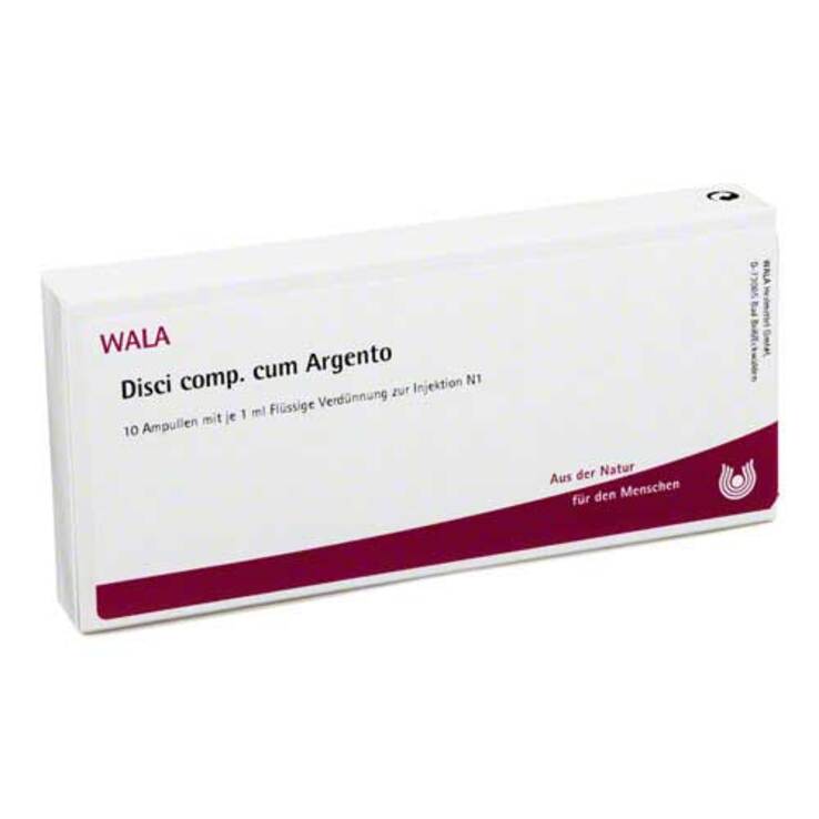 Disci comp. cum Argento Ampullen, 10X1 ml