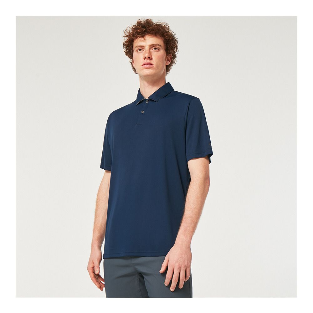 Oakley DIVISIONAL UV II - Polo Homme team navy