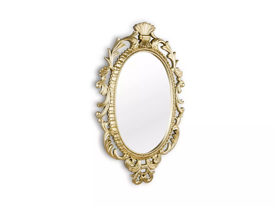 Trixi - Miroir - Doré - 45x73 cm