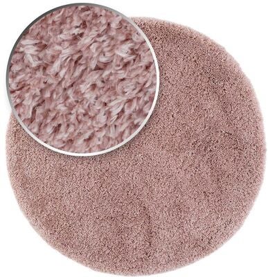 Teddy Gulvteppe Rundt 160, Dusty Pink