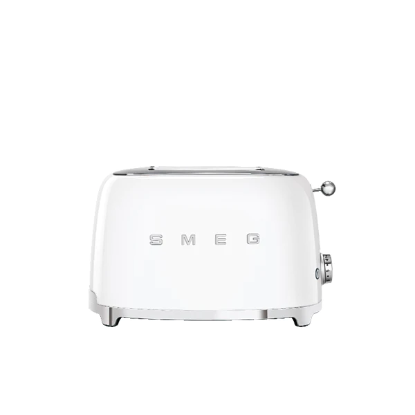 Toaster 2 tranches 950 W TSF01WHEU blanc Smeg