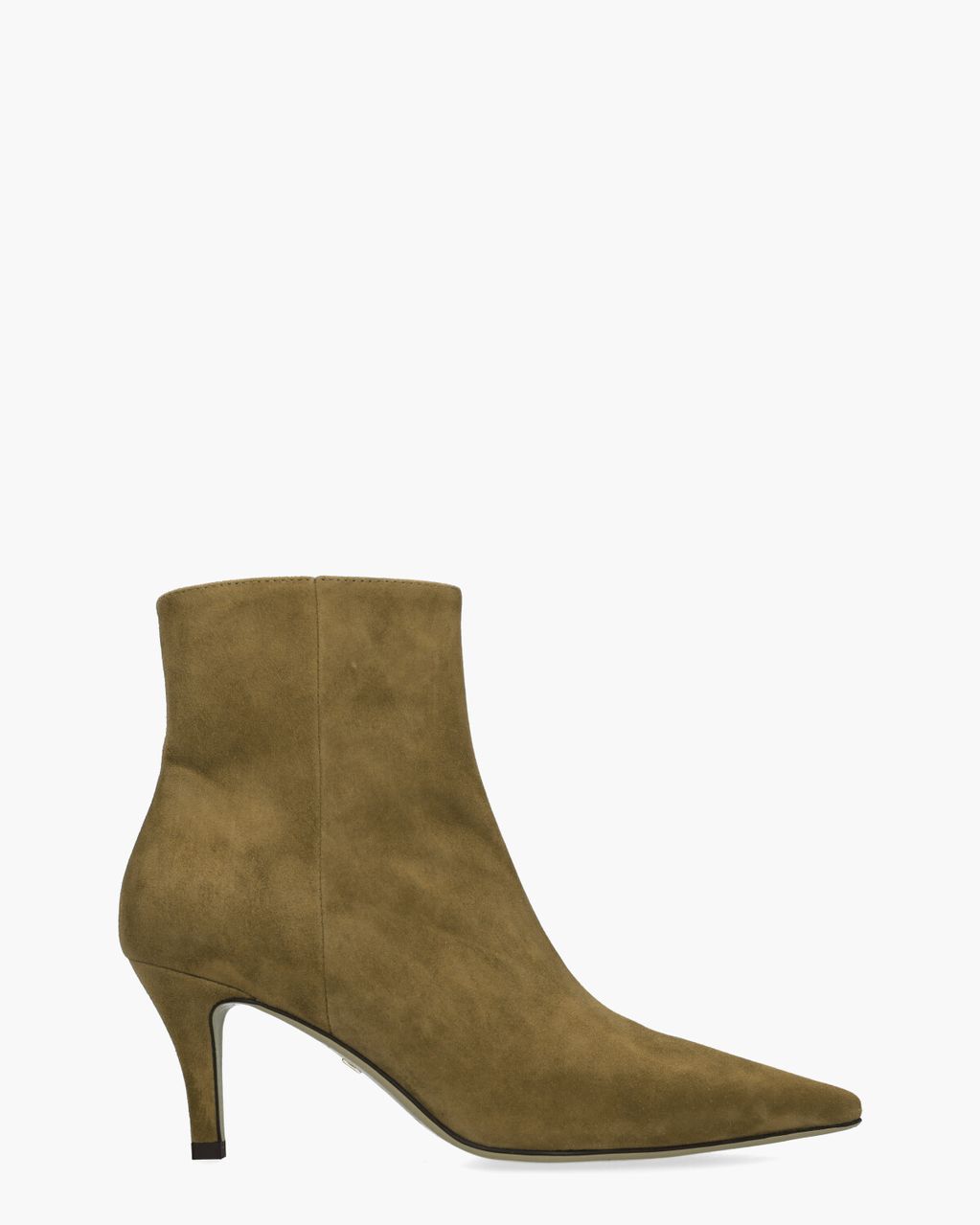 Lola Cruz Alicia Olijfgroen Dames Enkelboots