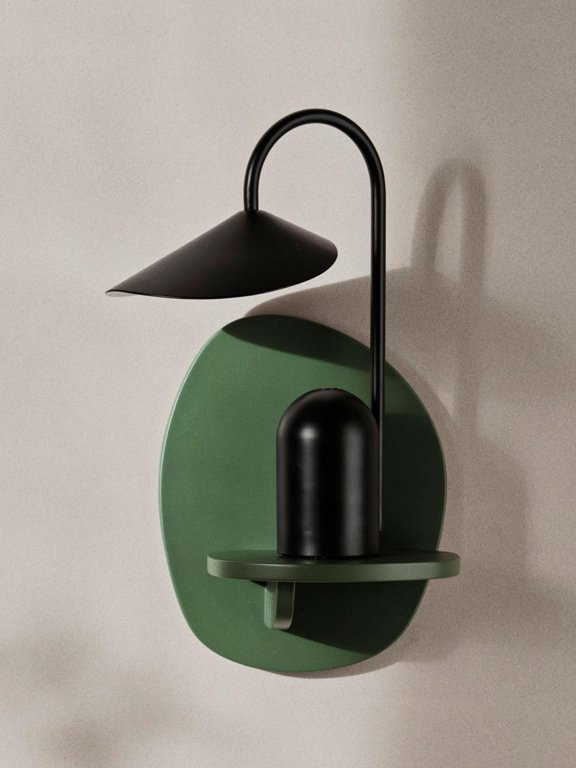 Ferm Living Pilu wandplank H25 Cashmere