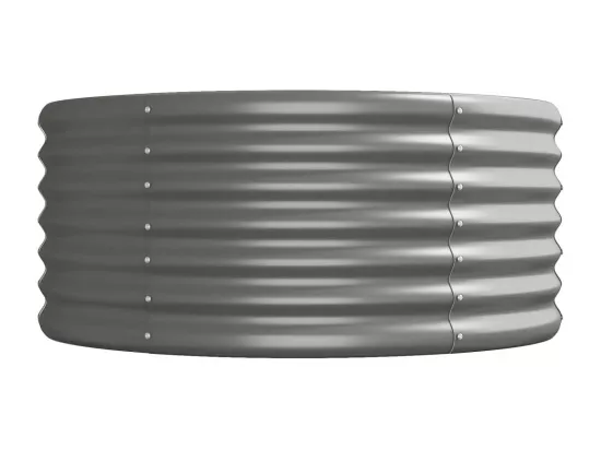 Jardinière bac lit surélevé grise 620 x 80 x 36 cm 02_0039682