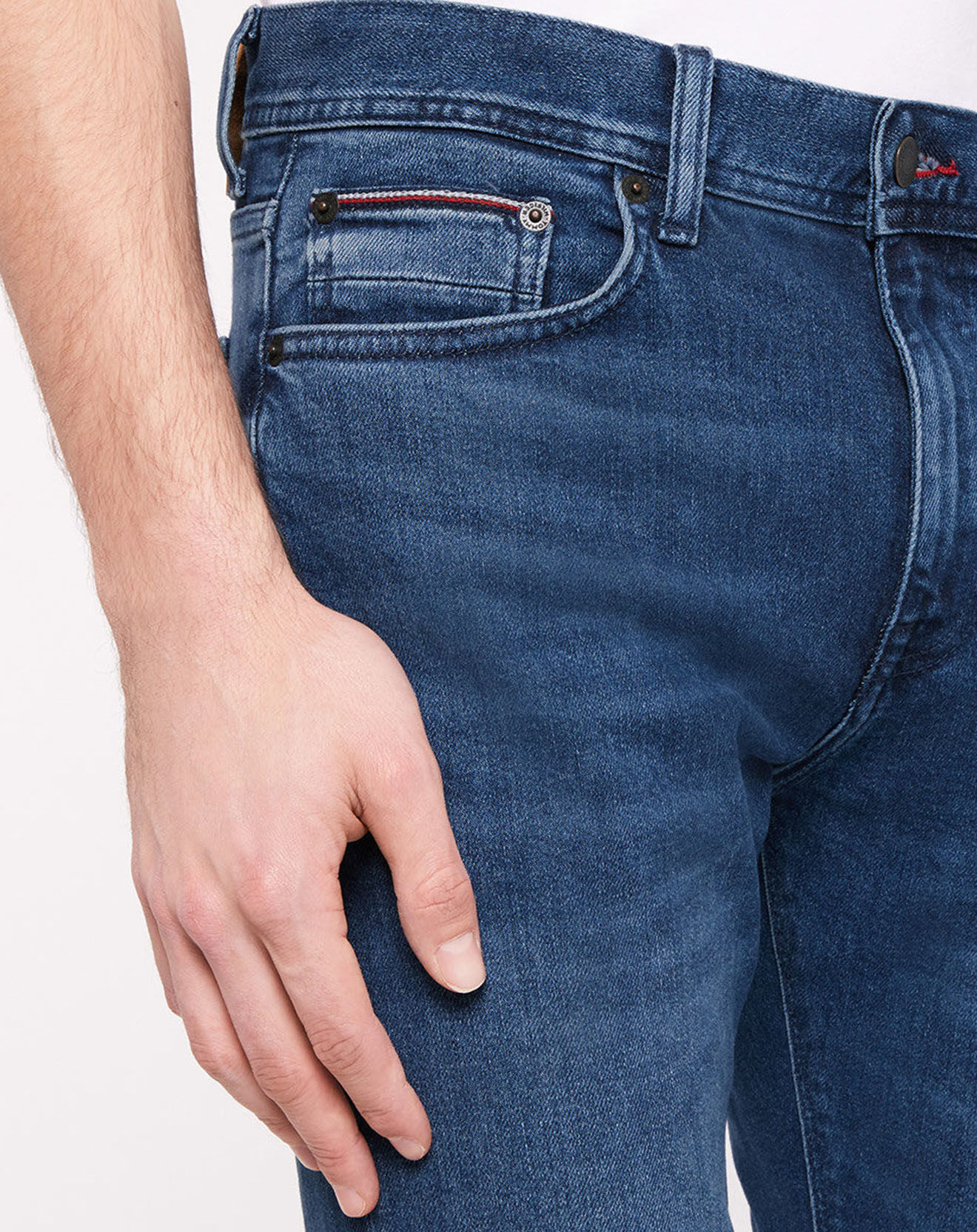 Tommy Hilfiger Jean slim Bleecker Pstr Cedar bleu