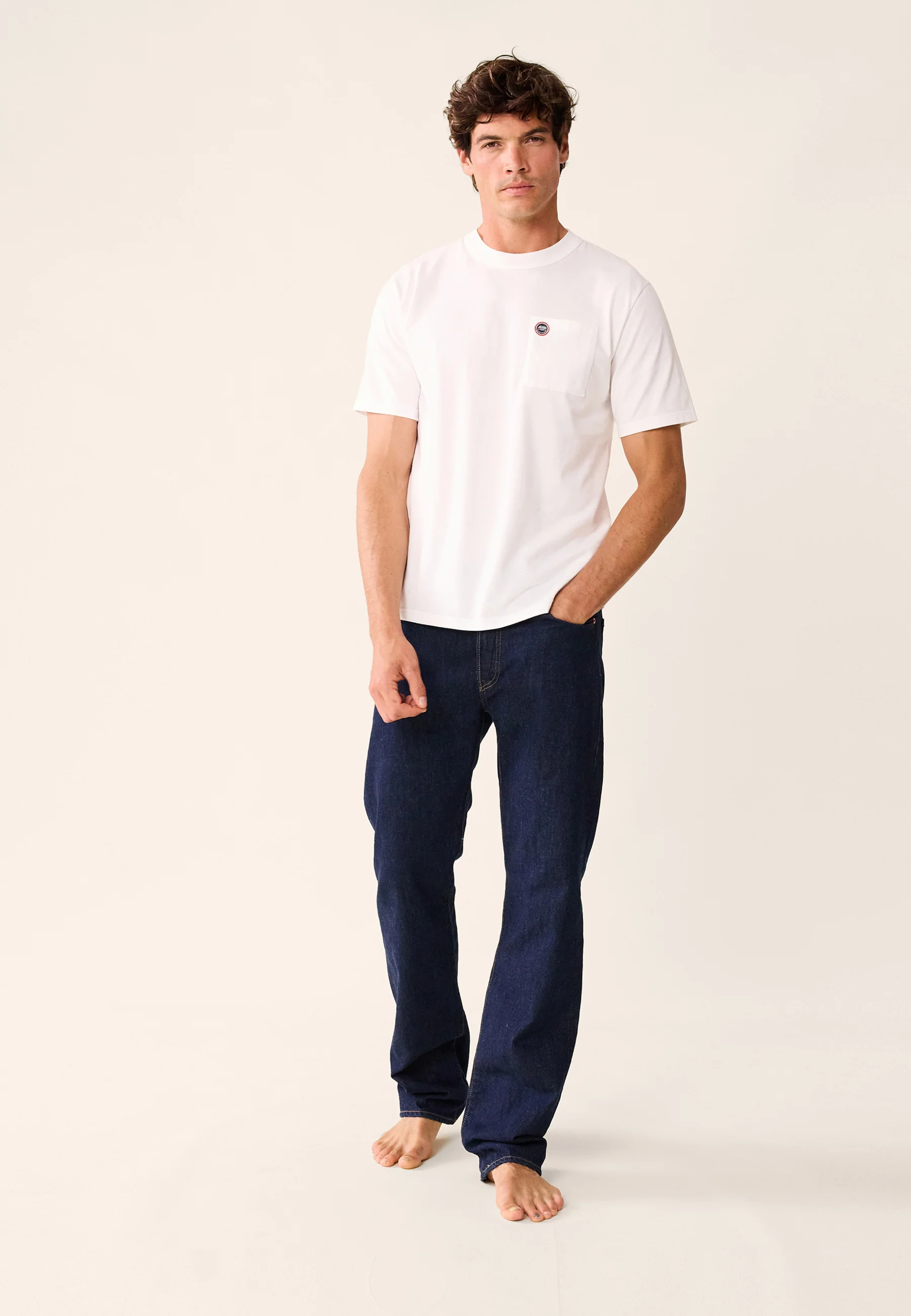T-shirt LSF x Armor Lux-Eckmuhl Blanc