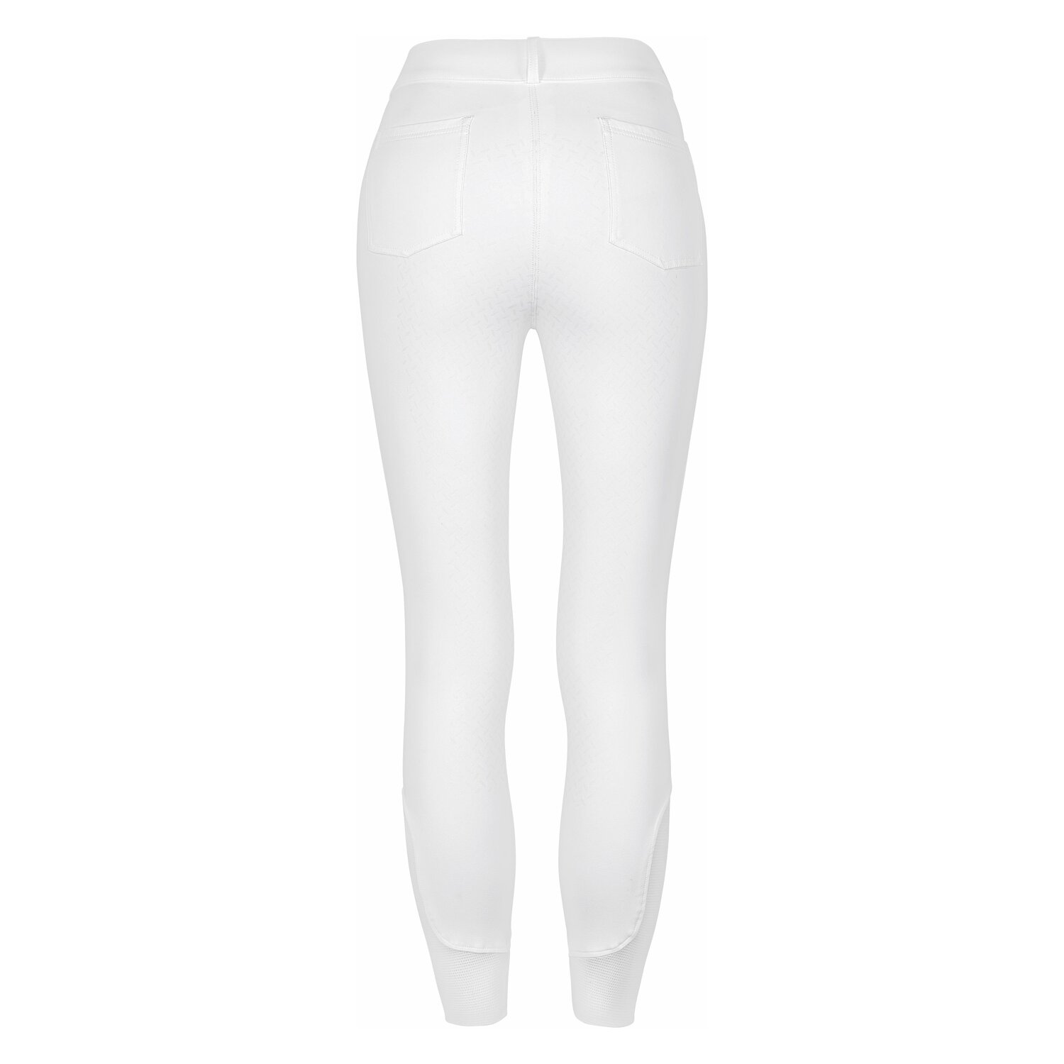 black forest Grip-Vollbesatz-Reithose - white