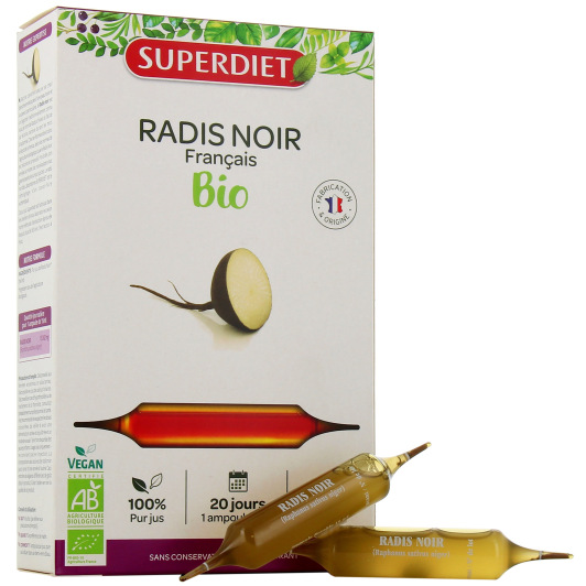 Superdiet Radis Noir Bio - Complément alimentaire