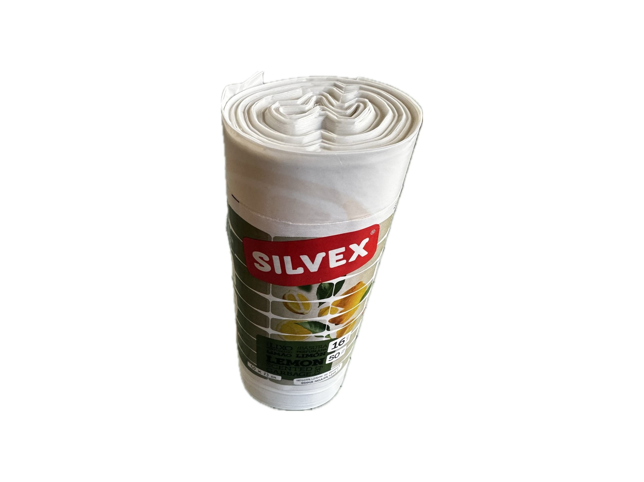 SACOS LIXO SILVEX BRANCO 50L