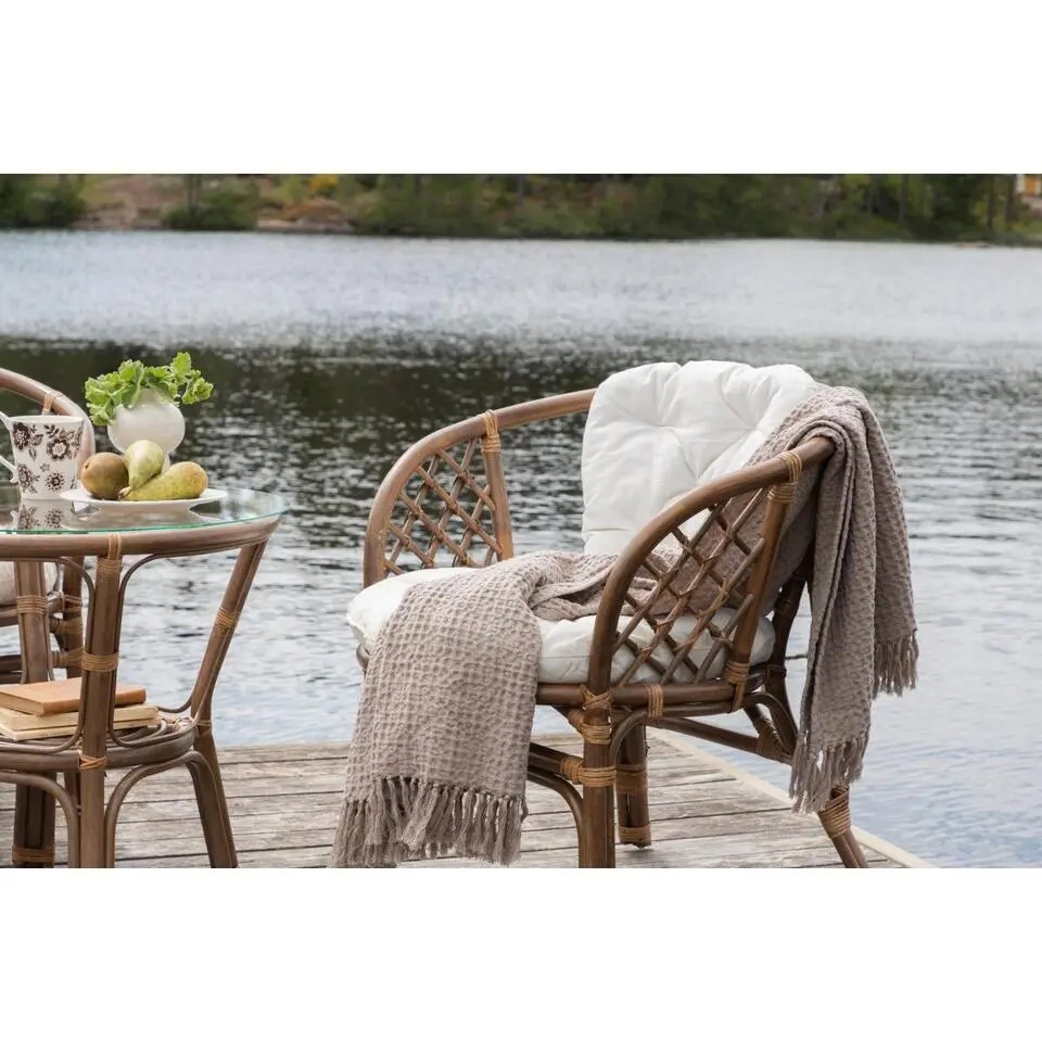 Svea - Tarek café set - naturel - rattan