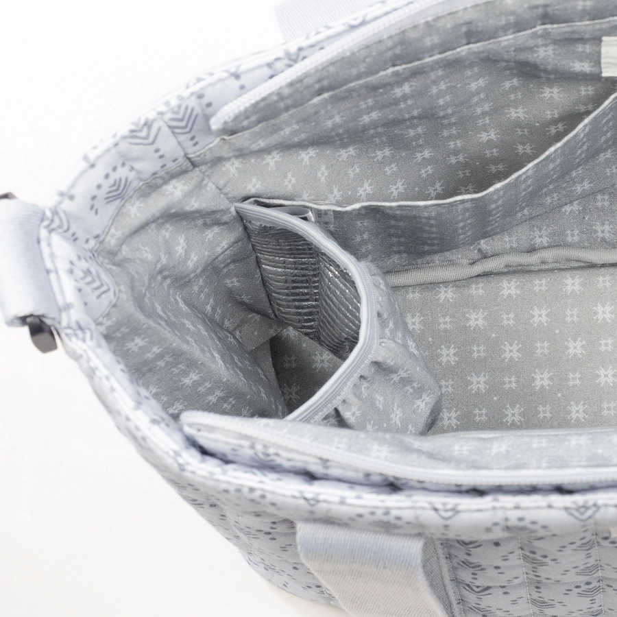 Walking Mum Crossbody Tasche Indian Ash grau